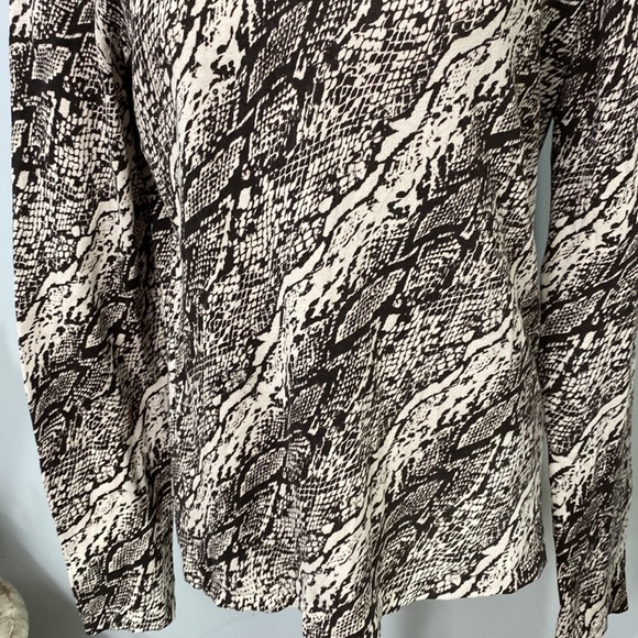 Jones New York snake print top - Picture 3 of 6
